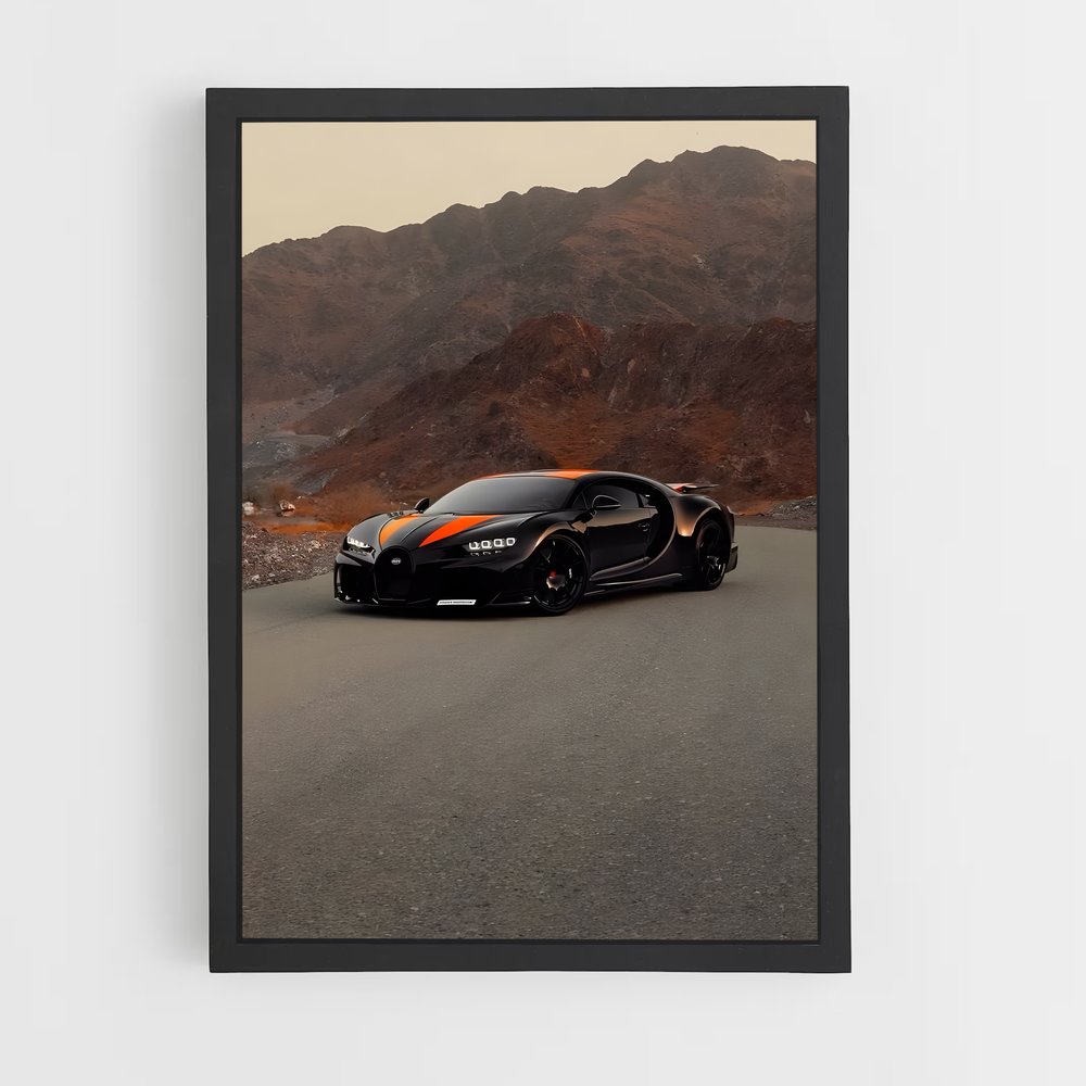 Poster Chiron super – affiche Bugatti (vue 2)